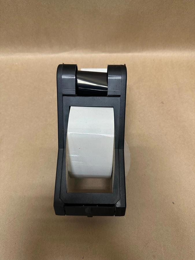 Used Brady 64852 Black on Clear STD, 2” x 125’ Label Cartridge, Roughly 1/3 Left
