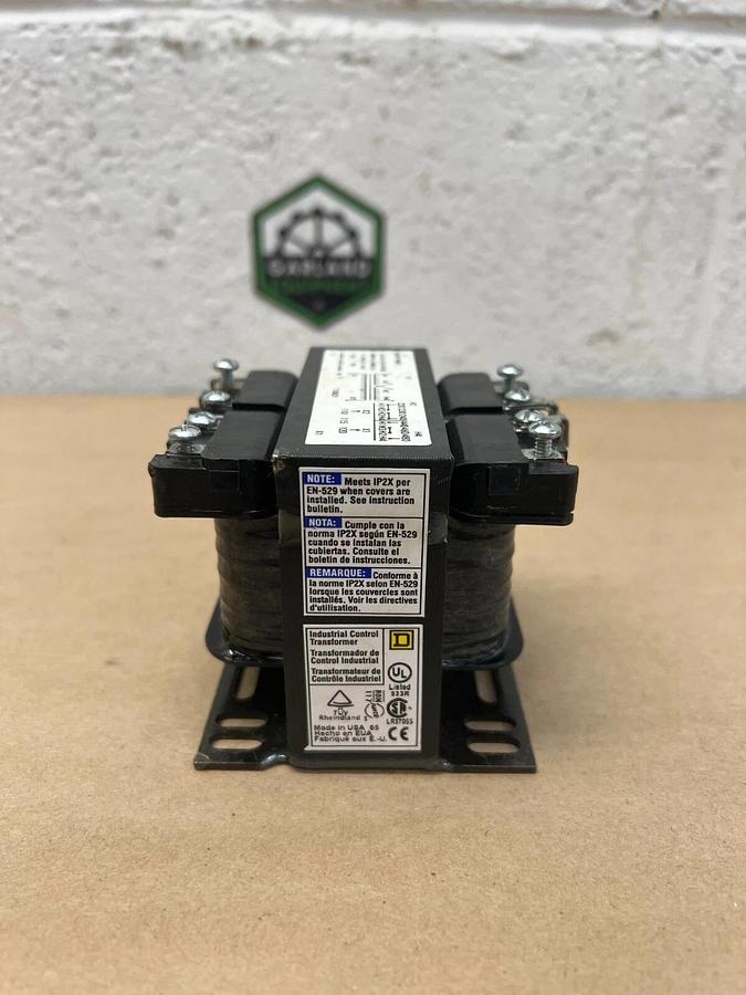 Used Square D 9070T100D1 50/60Hz Industrial Control Transformer