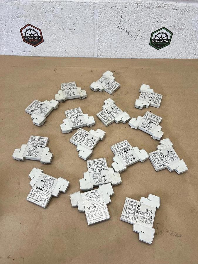 Used Eaton NHI11-PKZ01XTPAXSA11 Auxiliary Contact - Lot of 15
