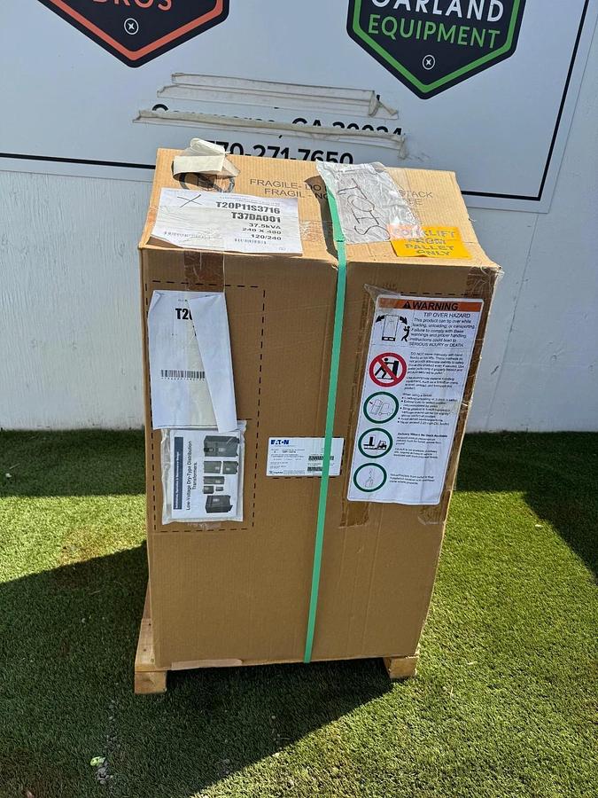 Used Eaton T20P11S3716 General Purpose Ventilated Transformer 37.5kVA, T37DA001, 1 Ph