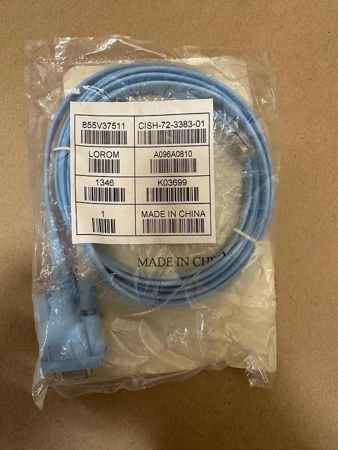 Used Cisco CISH-72-3383-01 Console Cable *NEW* Lot of 3