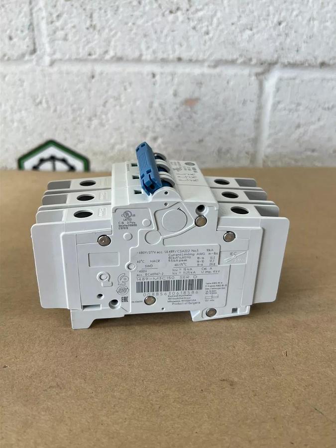 Allen Bradley 1489-M3C150 Ser D. Circuit Breaker