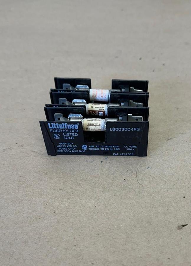Used Littelfuse L60030C-1PQ Fuseholder