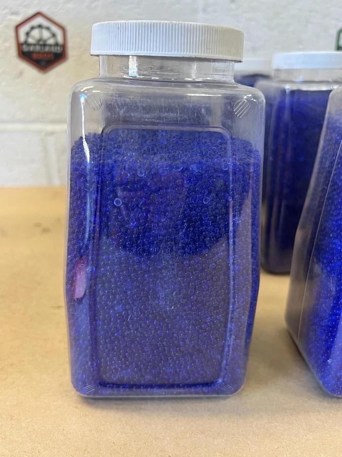 Arrow Pneumatics 6-1 QT Jars Sorbead (Blue) - Lot of 6