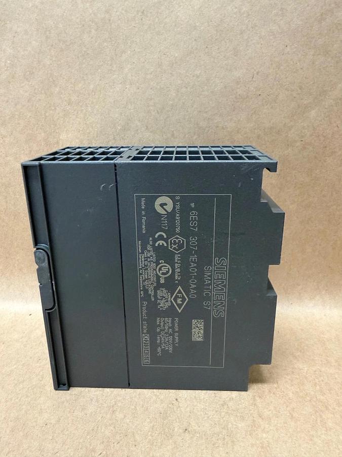 Used Siemens 6ES7 307-1EA01-0AA0 Power Supply