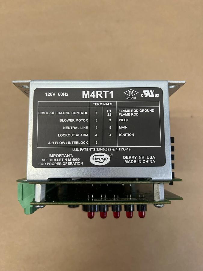 Used Fireye M4RT1 Flame Safeguard Control