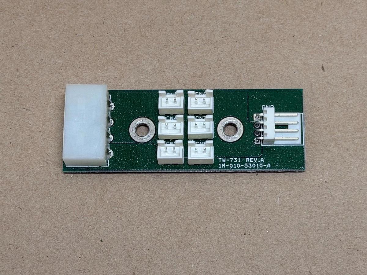 Used 1M-010-53010-A TW-731 REV.A Circuit Board