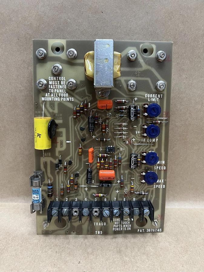 Used Traco 3676745 TB5 Circuit Board