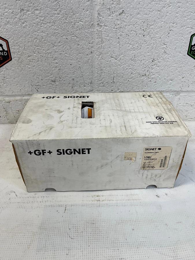 Used +GF+ Signet (George Fischer) 2560 Flowmag 30 VDC, 2.5 w, 20 mA
