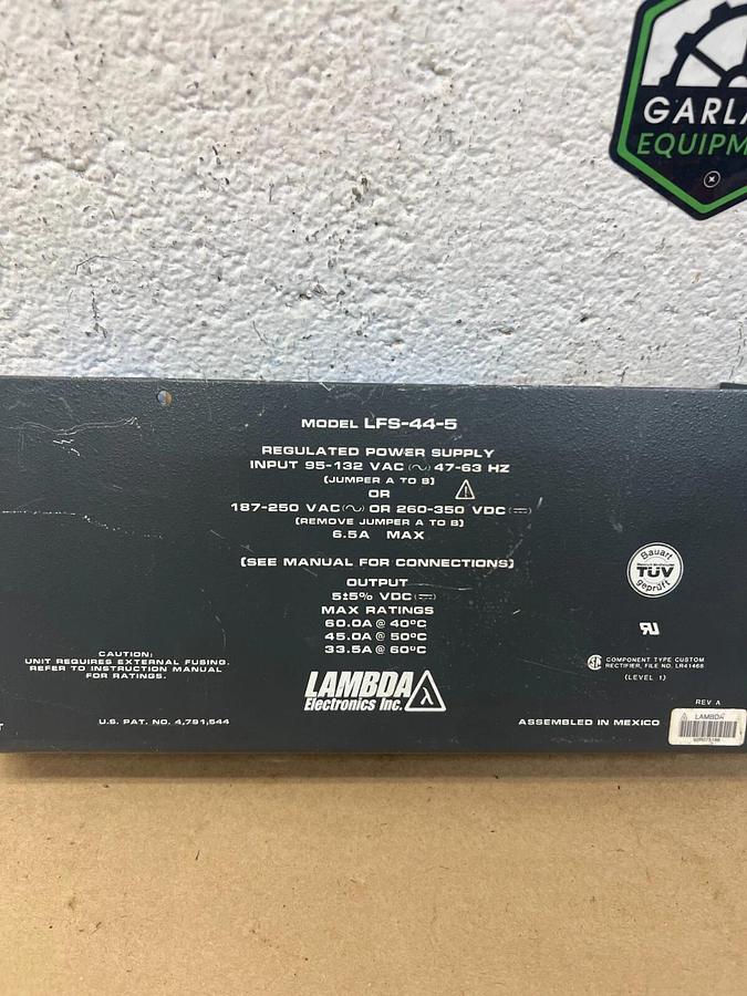 Used Lambda LFS-44-5 Regulated Power Supply