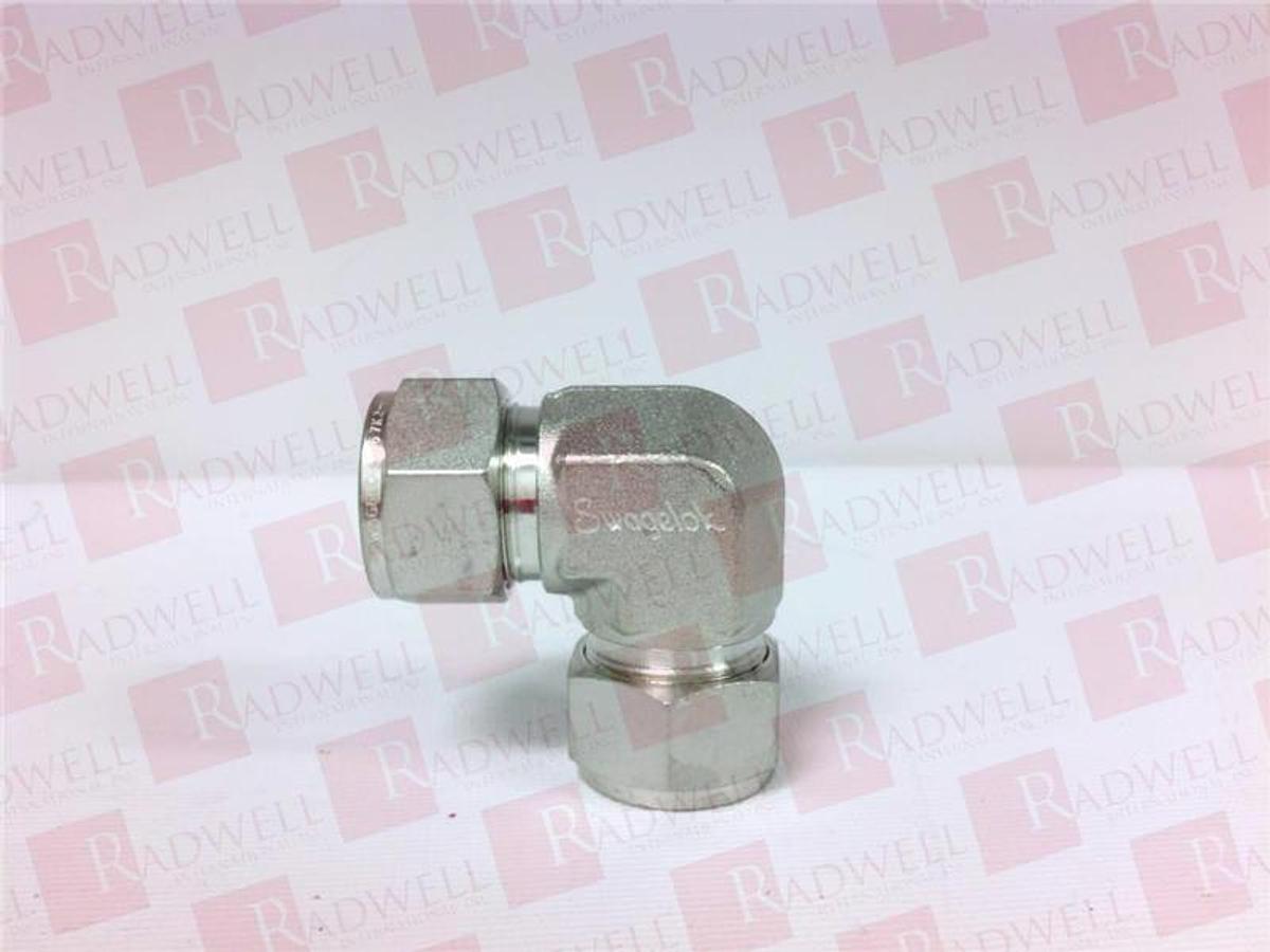 Used Swagelok S-600-4 Tube Filling Union Cross, 3/8” Tube OD (LOT of 6)