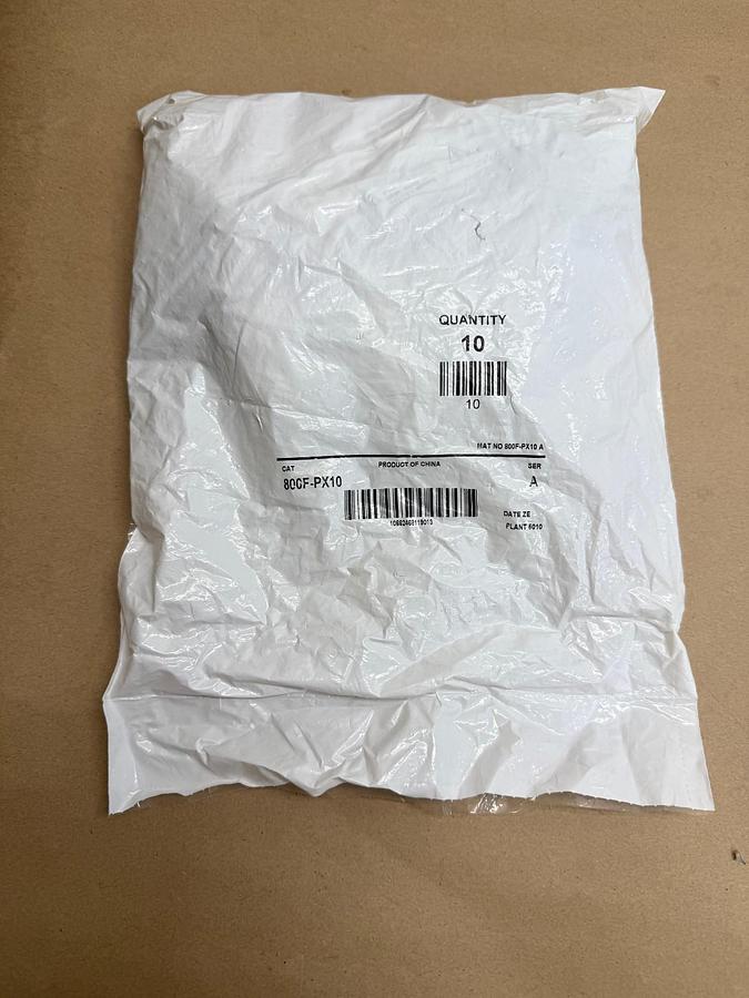 Used Allen-Bradley 800F-PX10 Contact Cartridge with Latch (QTY 10) *FACTORY SEALED*