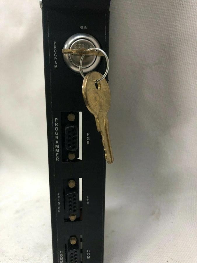 Used Square D SY/MAX 8030 DLM-110 Series N, with key, D-Log Data Controller