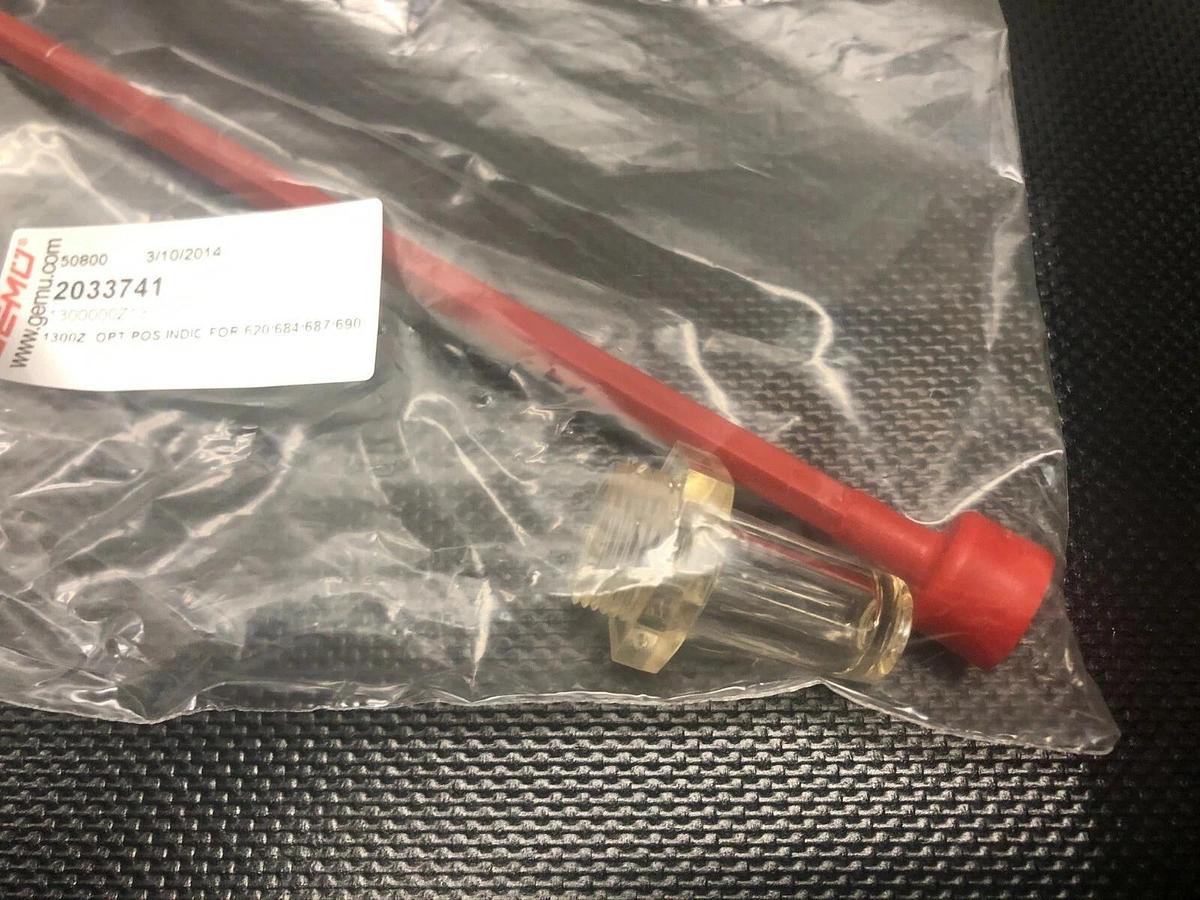 Used GEMU 1300 Optical Position Indicator w/ Transparent Cap
