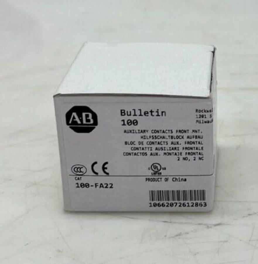 Allen Bradley 100-FA22 Ser B Auxiliary Contact