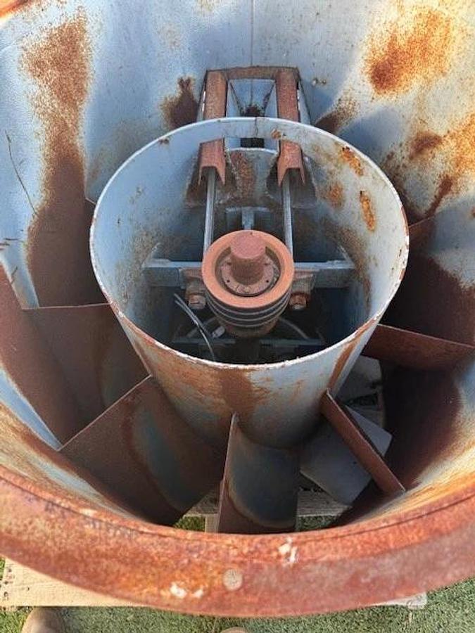 Used Hartzell Fan VA29-BD, 29” Inline Axial Fan, Elektrim 20Hp Motor @ 1775RPM, 575V