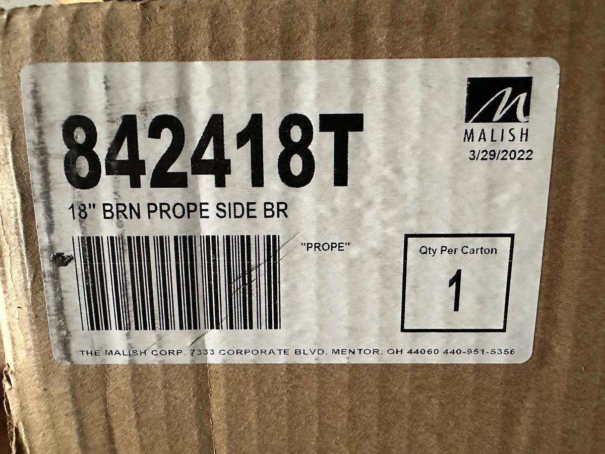 Used Malish 842418T 18” BRN PROPE SIDE BR *NEW*