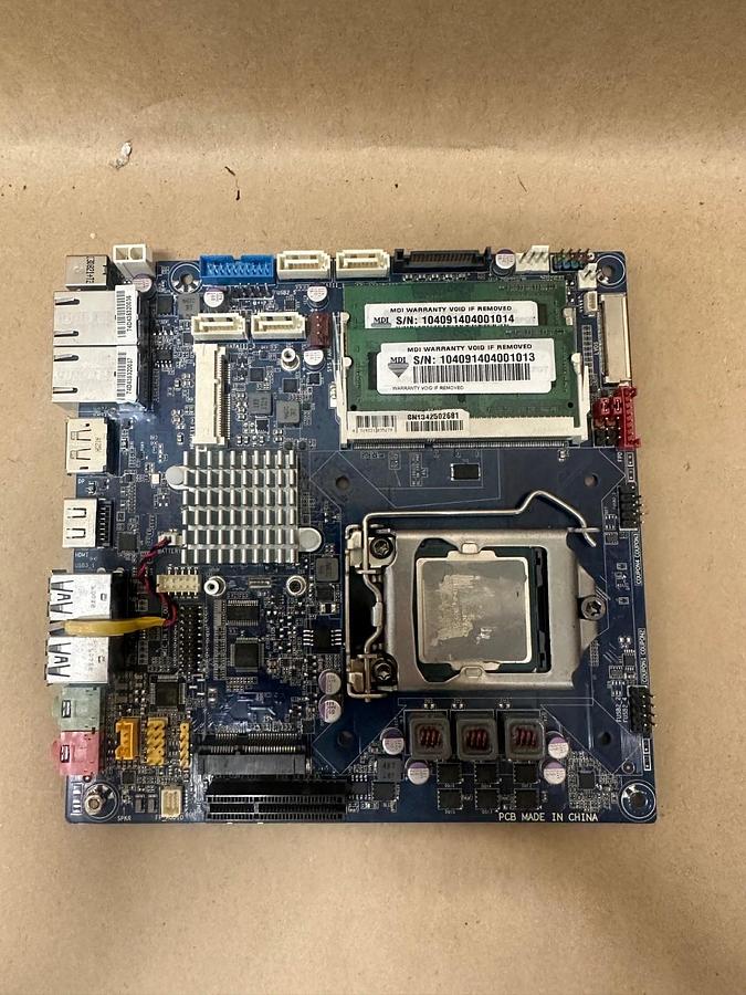 Used Gigabyte GA-Q87TN PCI Express CPU Board