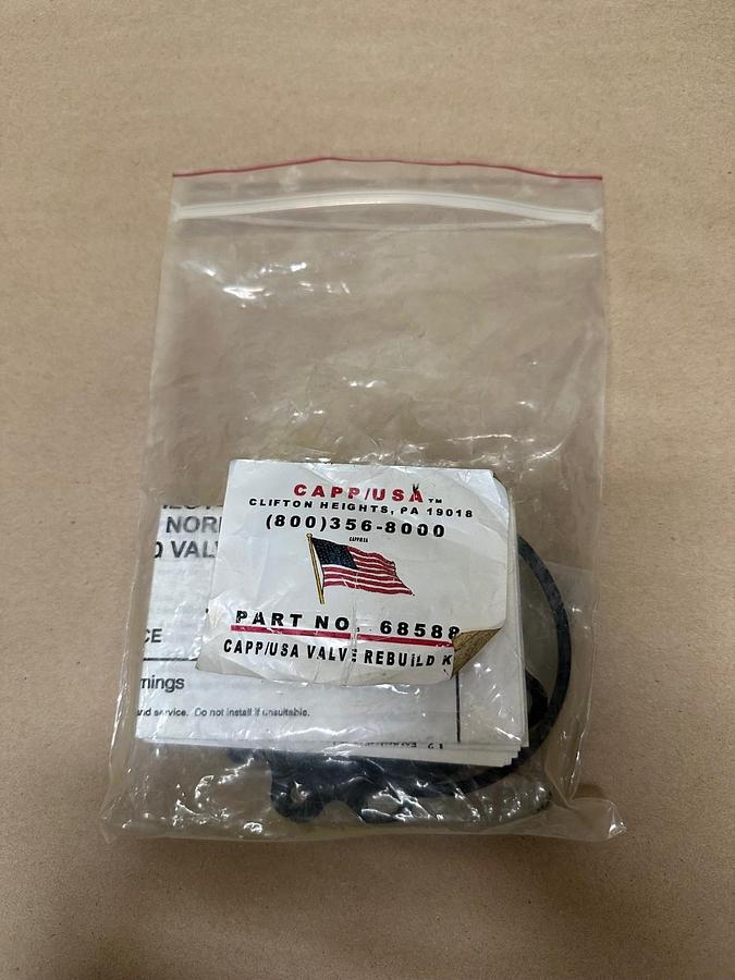 Used CAPP/USA 68588 Valve Replacement Kit *NEW*