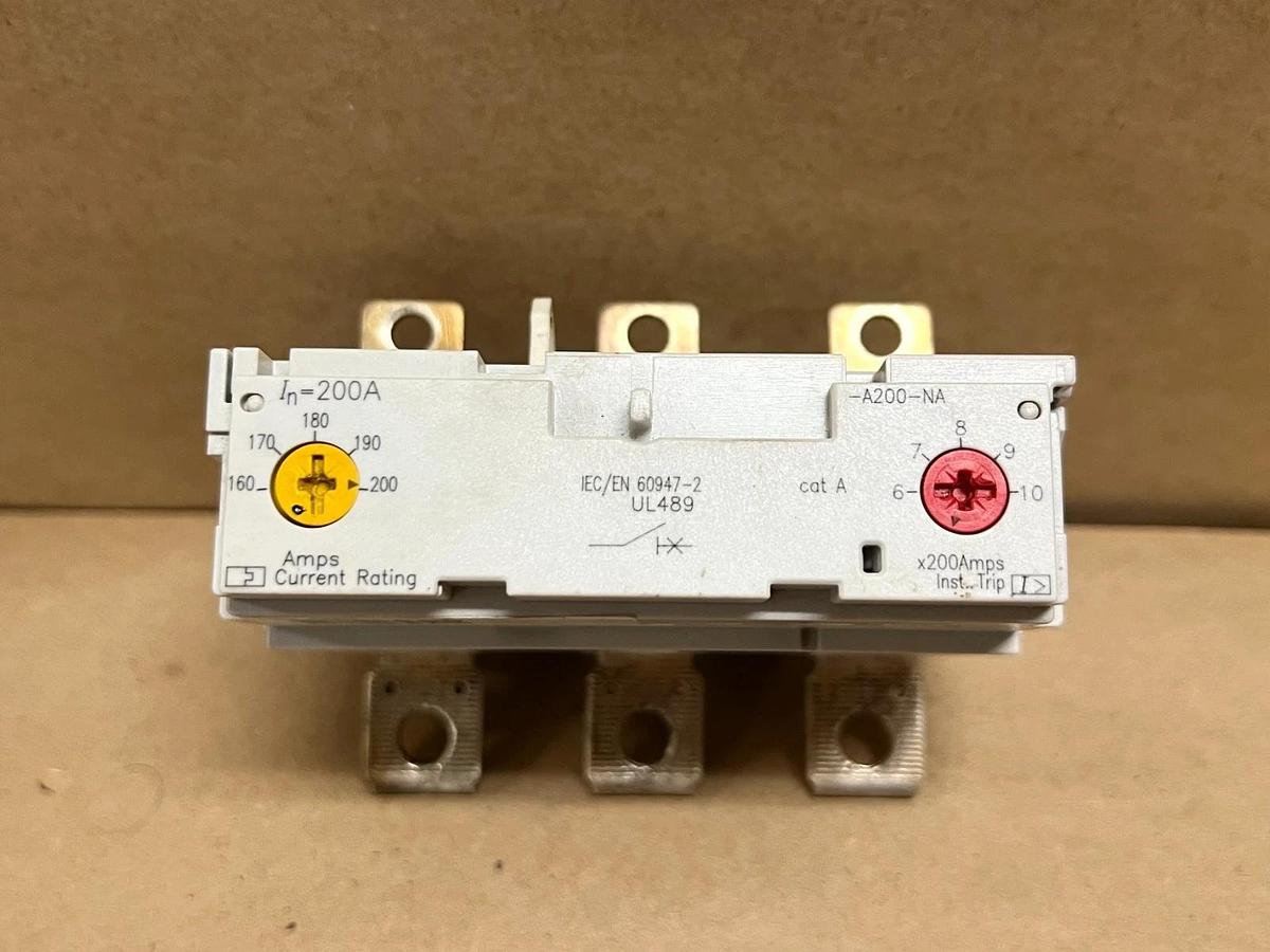 Used Eaton Moeller NZM2-A200-NA 3-Pole, 200A Trip Unit