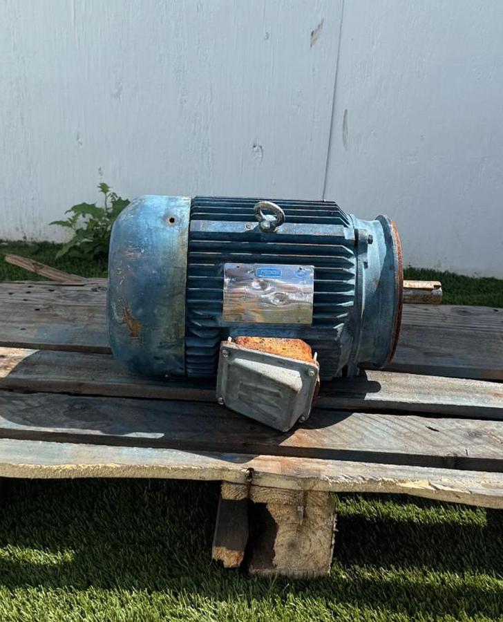 Used Leeson 151346.60 AC Motor 7.5Hp @ 1750RPM, 208-230/460V, 20-18.4/9.2A