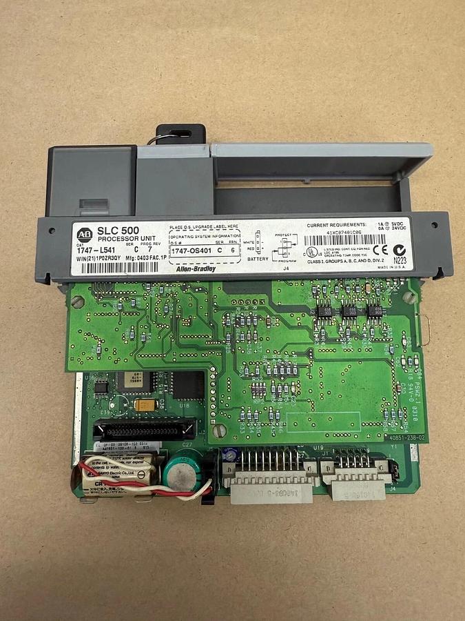 Used Allen-Bradley 1747-L541 SLC 500 Processor Unit
