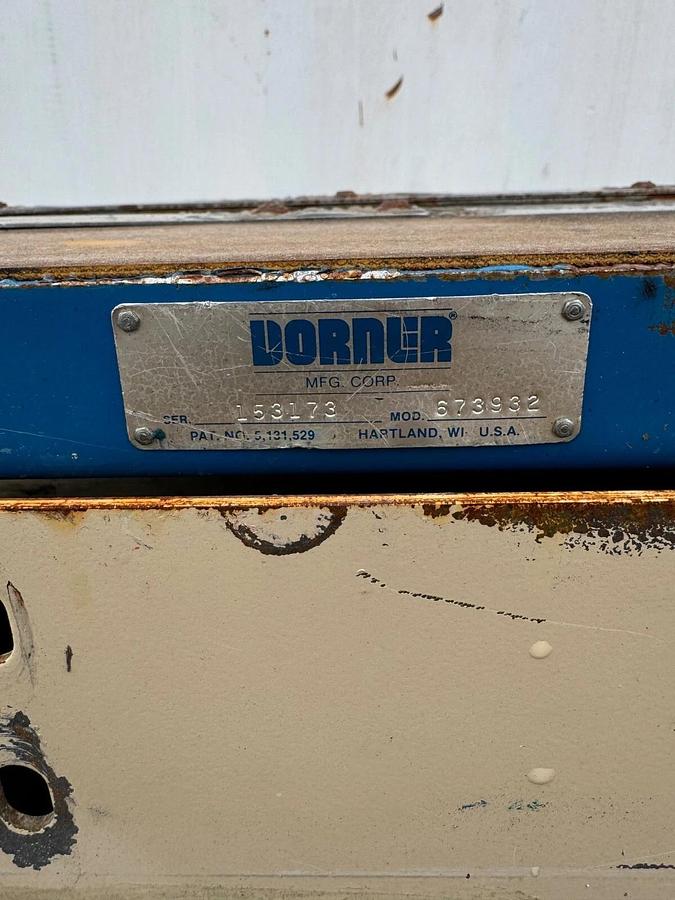 Used Dorner 673932 4100 Series, 3-3/4” x 39” Conveyor Belt