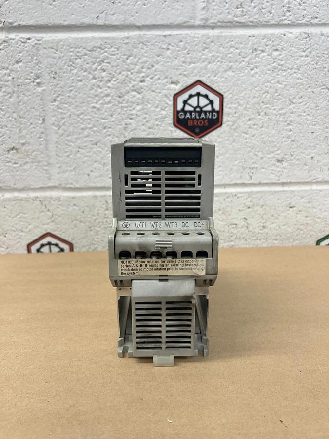 Used Allen Bradley 160-BA03NSF1 Analog S.F. Series C