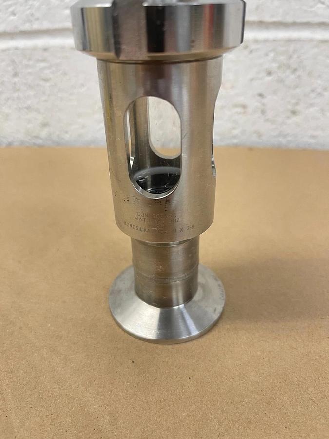 Used Normag Borosilikaglas 30 x 2.8, VBL Bottom Outlet Lab Glass