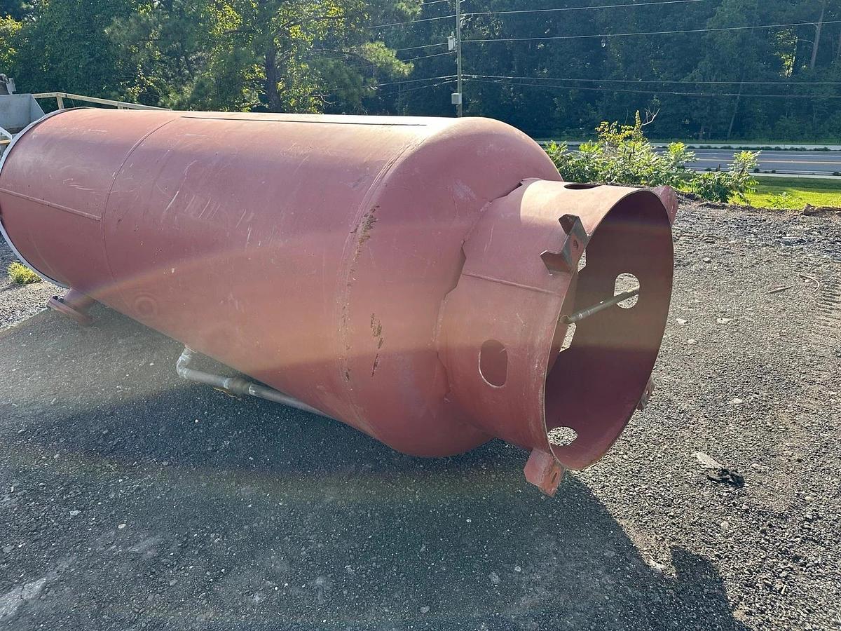 Used Steel Fab 102-737SF, 1542 Gallon Air Receiving Pressure Tank