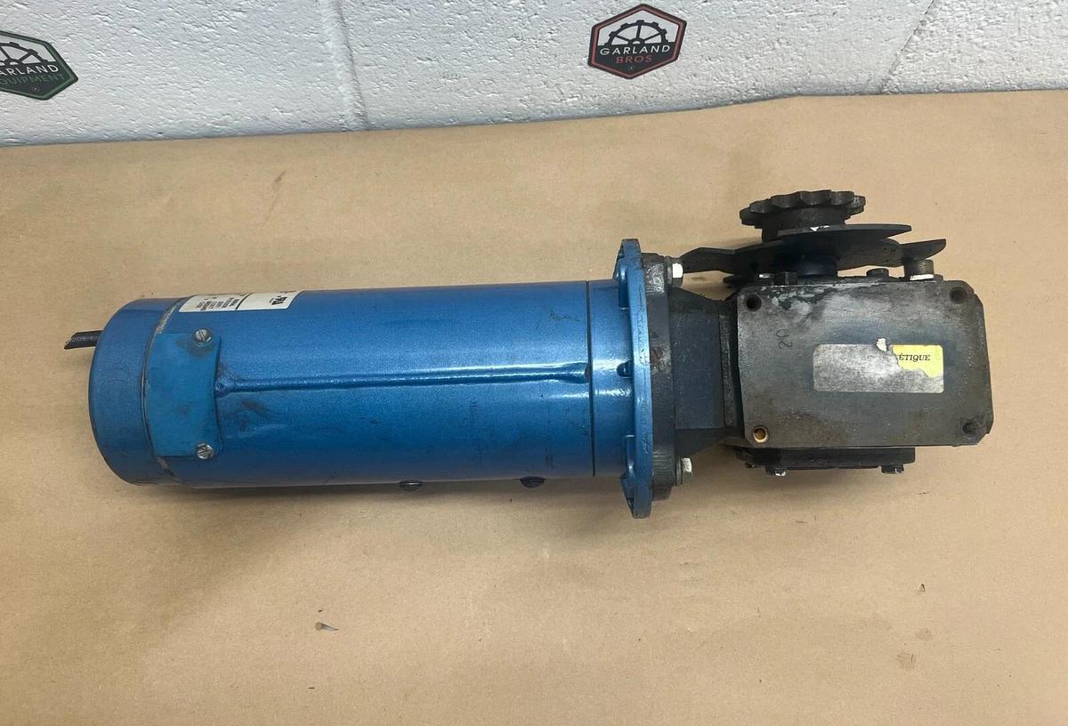 Used Pacific Scientific SR3642-4822-2-7-56HC-CU Motor w/ Gear Reducer 20.1 Ratio