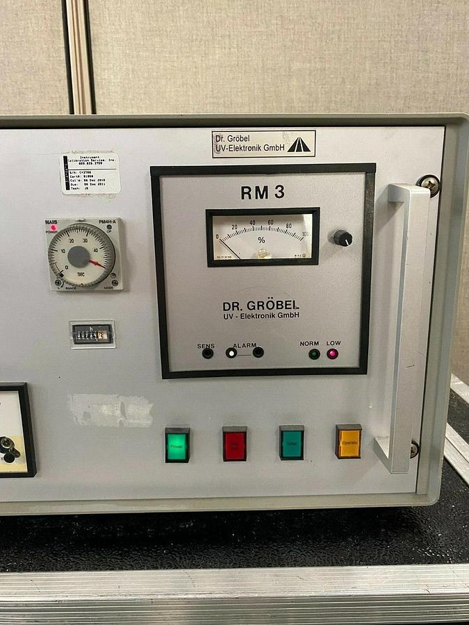 Used Dr. Grobel UV-Elektronick GmbH UVLQ 400/D UV Light Source, Spot Curing System