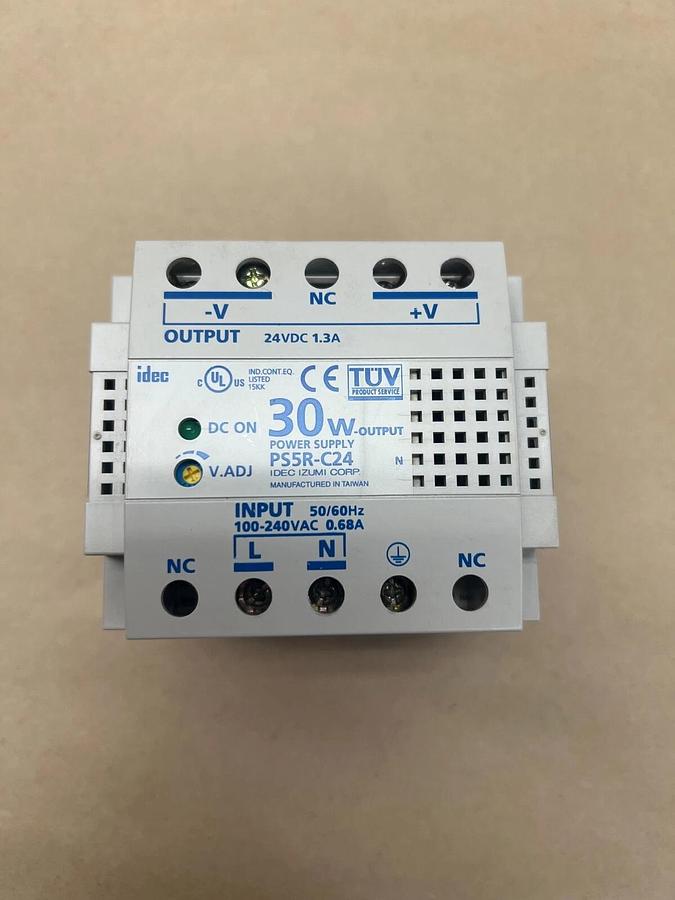 Used idec PS5R-C24 30W Output Power Supply (Tested + Working)