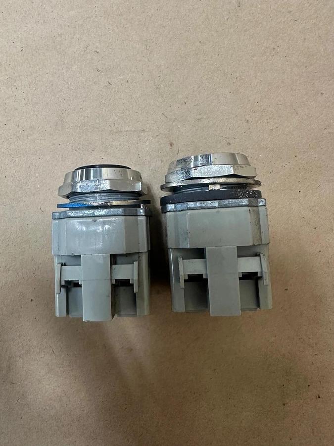 Used IDEC ABD Pushbutton Black - Lot of 2