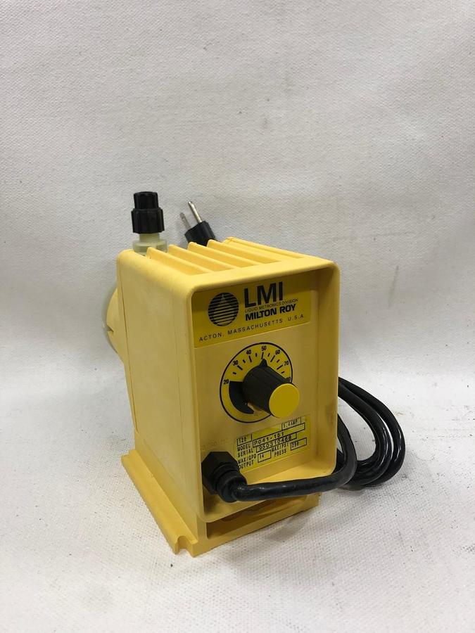 Used LMI Milton Roy P041-151 Metering Pump *NEW*
