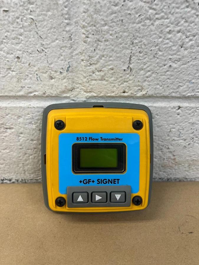 Used +GF+Signet 8512 Flow Transmitter