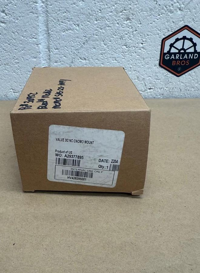 ASCO HV428295001 Solenoid Valve, with 430 05642 Coil, 24VDC *NEW*