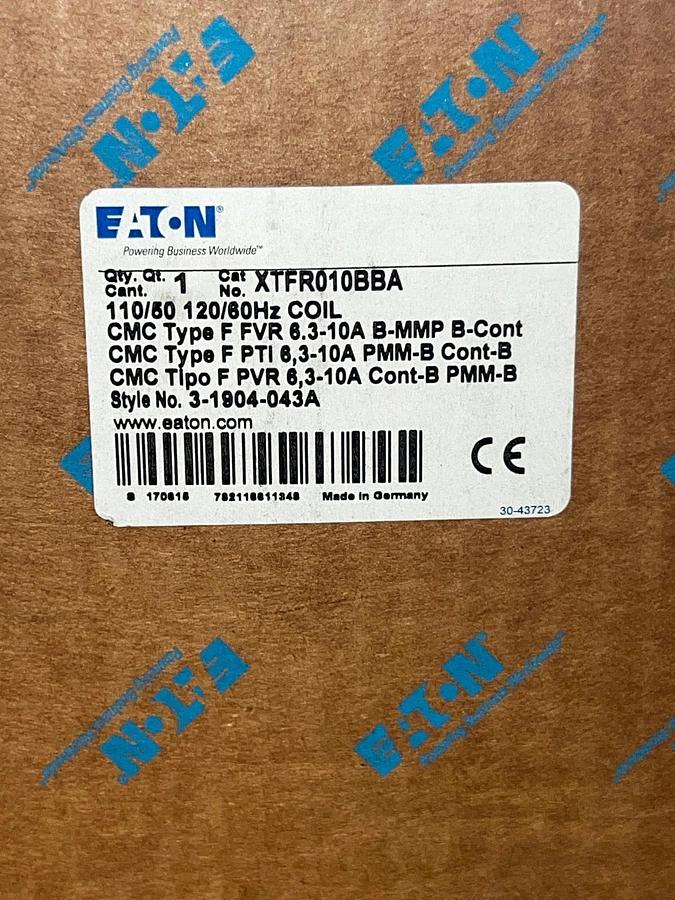 Used Eaton XTFR010BBA Contactor Combination Starter *NEW*