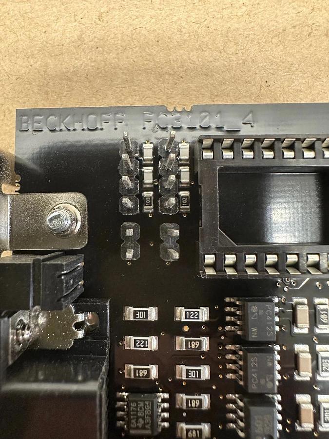 Used Beckhoff FC3101-4 Control Card (Black)