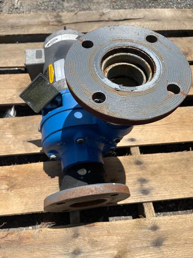 Used Scot Motorpump 17 Centrifugal Pump, 2 X 2, SC3040K173W.C 3 HP Baldor Motor