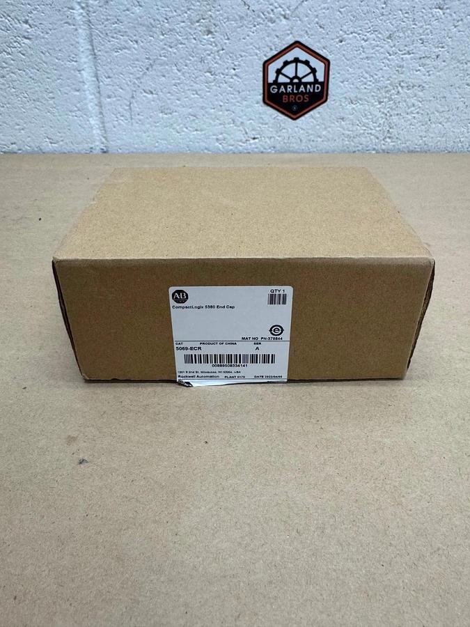 New - open box Allen Bradley 5069-ECR CompactLogix 5380 End Cap *NEW*