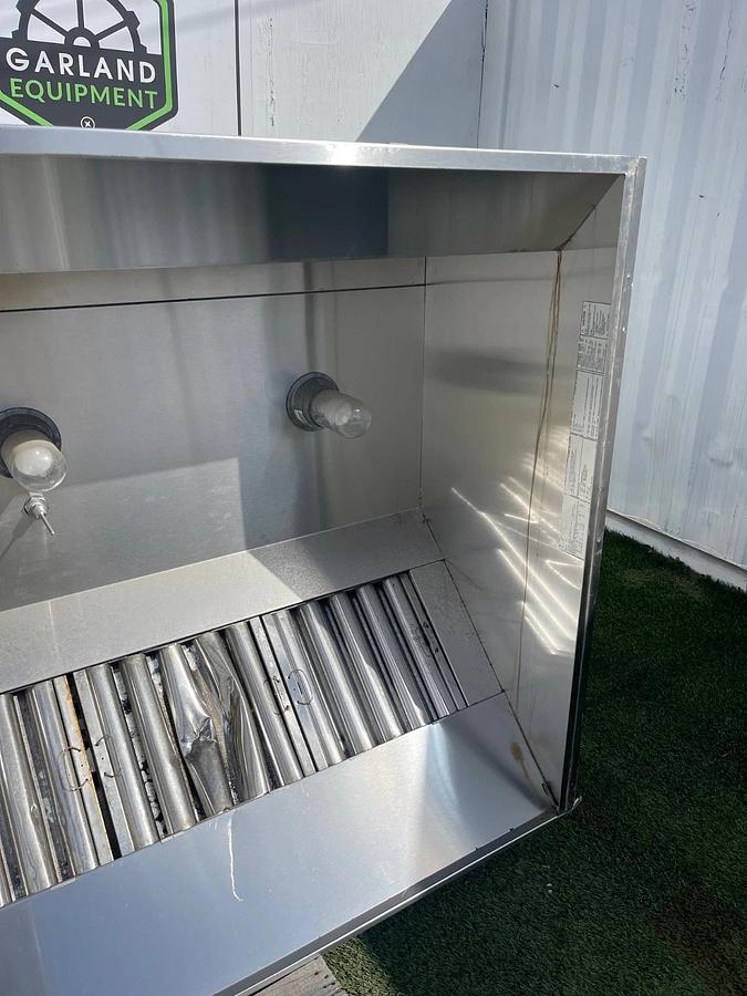 Used Captiveaire Systems 5424 ND-2, 6' Commercial Exhaust Hood - Stainless Steel