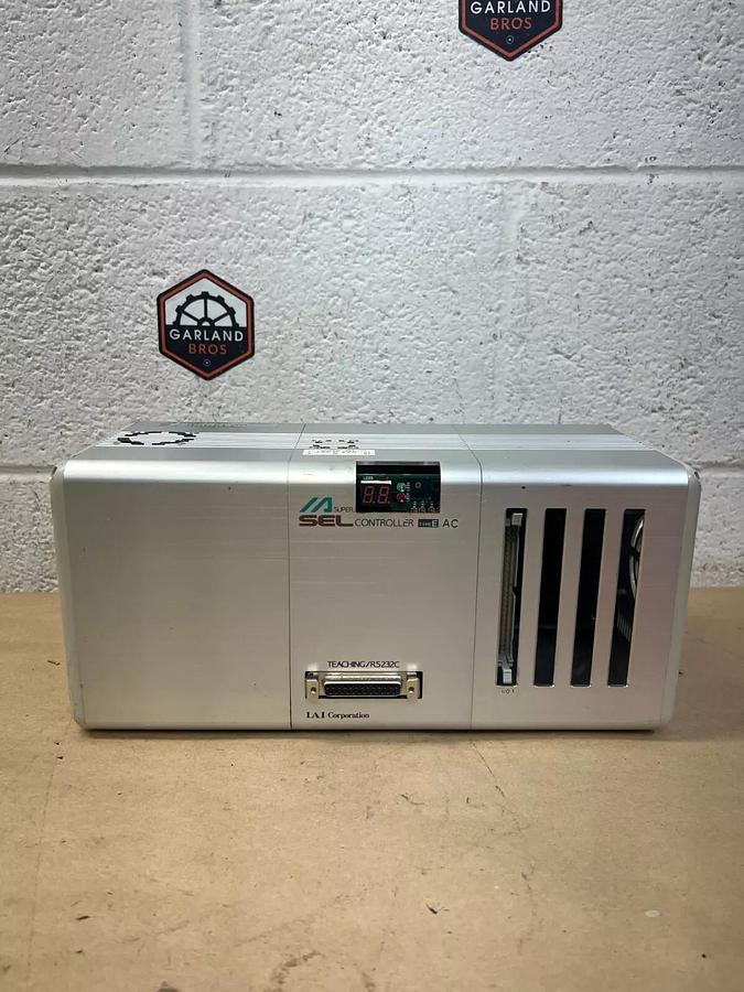 Used SEL S-SEL-E-1-AC-200 Controller Type E AC Teaching/RS232C Intelligent Actuator