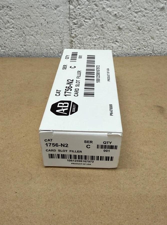 Used Allen Bradley 1756-N2 Series C1 Card Slot Filler
