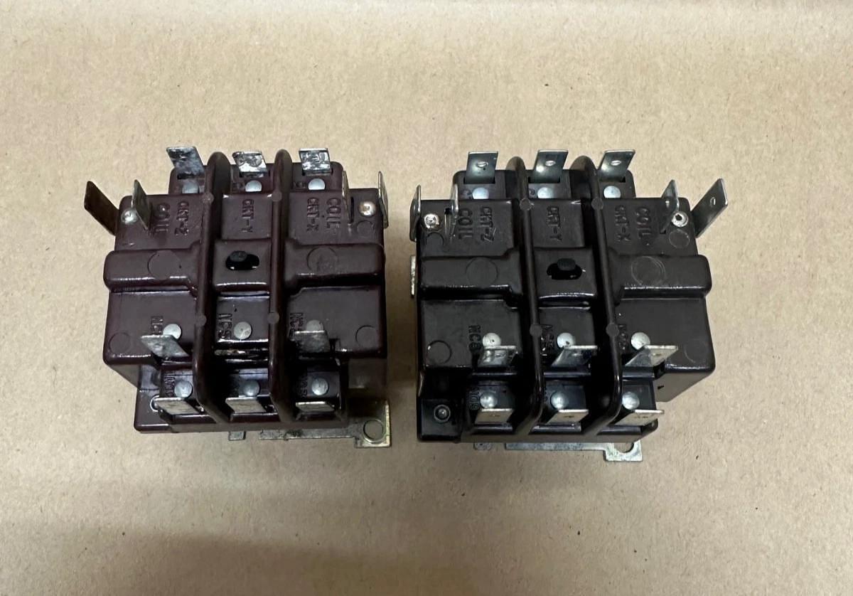 Used ESSEX 192-317777-77637 3 Pole Relay w/ 120V Coil - Lot of 2