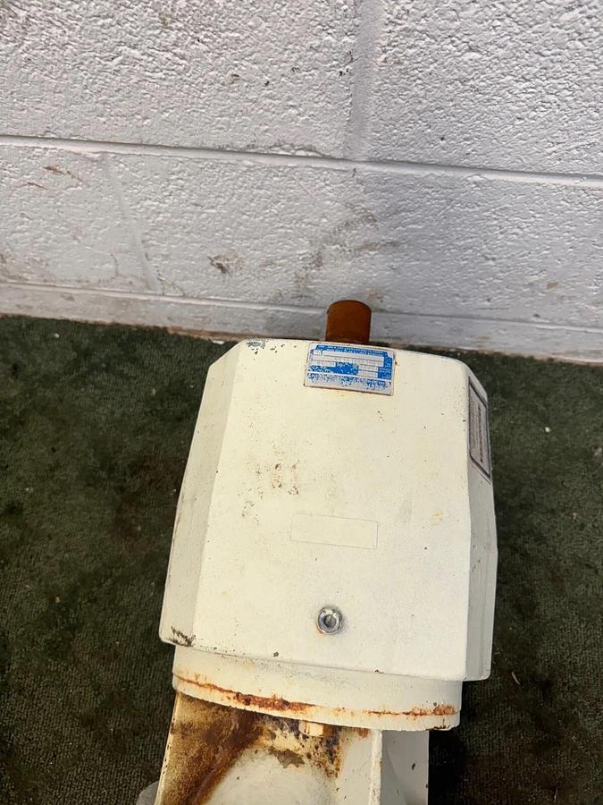 Used Boston Gear F872B-14K-B11, 14.09:1 Ratio w/ Baldor Reliance VM3710T 7.5Hp Motor