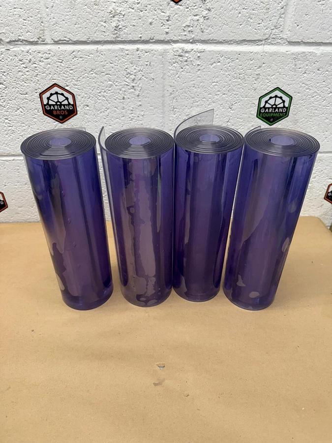 Global Industrial 786CP3 Replacement Strips, Clear for Curtain Doors 12"x10'