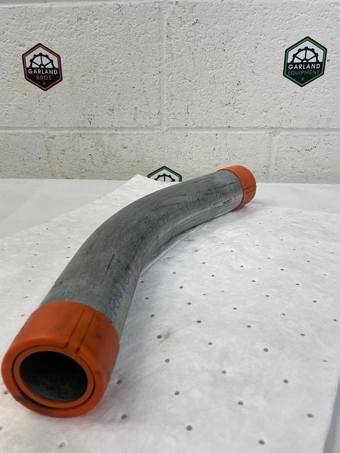 Used Grainger 2CLJ1 Galvanized Steel Conduit Elbow, 2”, 45°