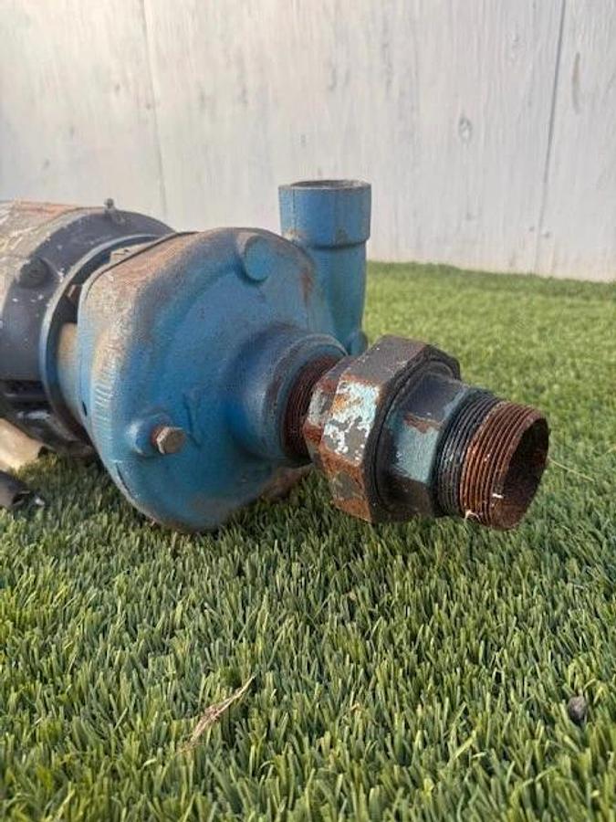 Used Goulds 3656 (Size 1 1/2x2-6) 3BF1J2A0, Baldor JMM3212T, 5 Hp Motor @ 3450RPM