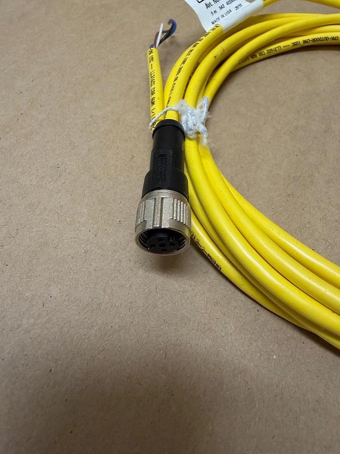 Used Phoenix Contact 1406245 Sensor/Actuator Cable  - Lot of 5 *NEW*